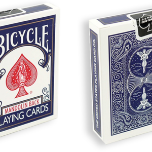 Bicycle Playing Cards 809 Mandolin Blue by USPCC - magic tricks