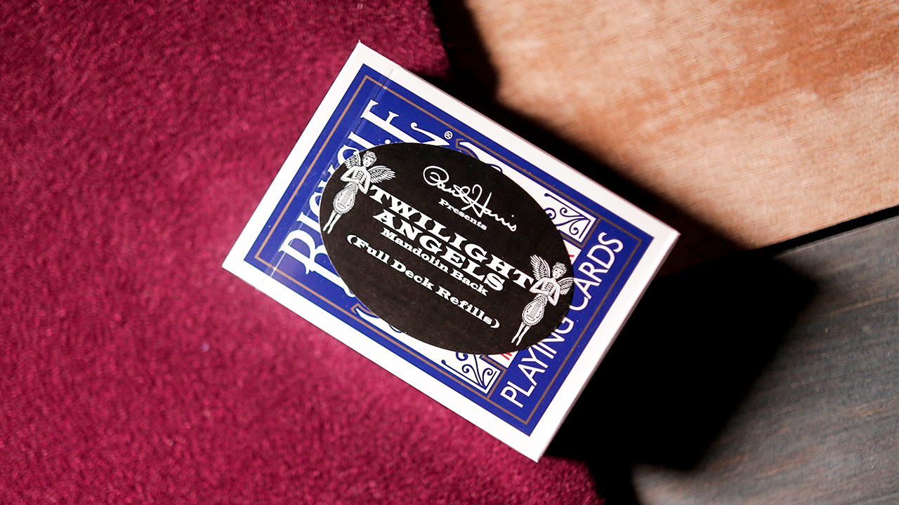 Paul Harris Presents Twilight Angel Full Deck (Blue Mandolin) by Paul Harris - magic tricks