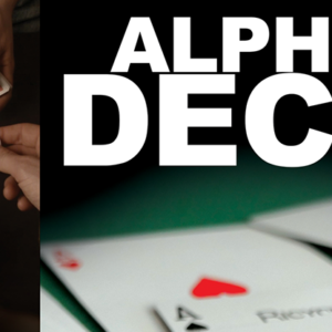 Alpha Deck (Cards and Online Instructions) by Richard Sanders – Trick - magic tricks