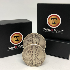 Slippery Expanded Shell Walking Liberty (D0134) by Tango - magic tricks