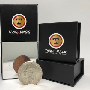 Copper and Silver Half Dollar 1964 (D0140) by Tango – Tricks - magic tricks
