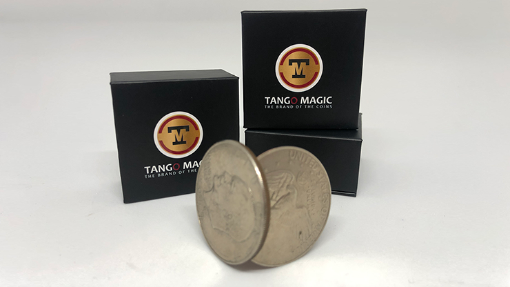 Flipper Coin Pro Elastic System One Dollar (D0088) by Tango - magic tricks
