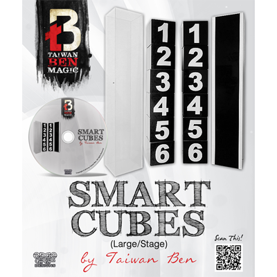 Smart Cubes (Large / Stage) by Taiwan Ben – Trick - magic tricks