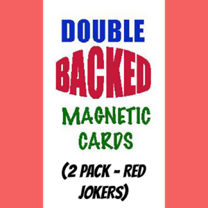 Magnetic Cards (2 pack/Red Jokers) by Chazpro Magic. – Trick - magic tricks