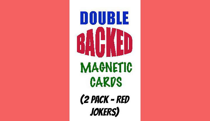 Magnetic Cards (2 pack/Red Jokers) by Chazpro Magic. – Trick - magic tricks