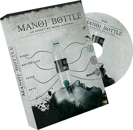 Manoj Bottle (DVD & Gimmicks) by Manoj Kaushal – Trick - magic tricks