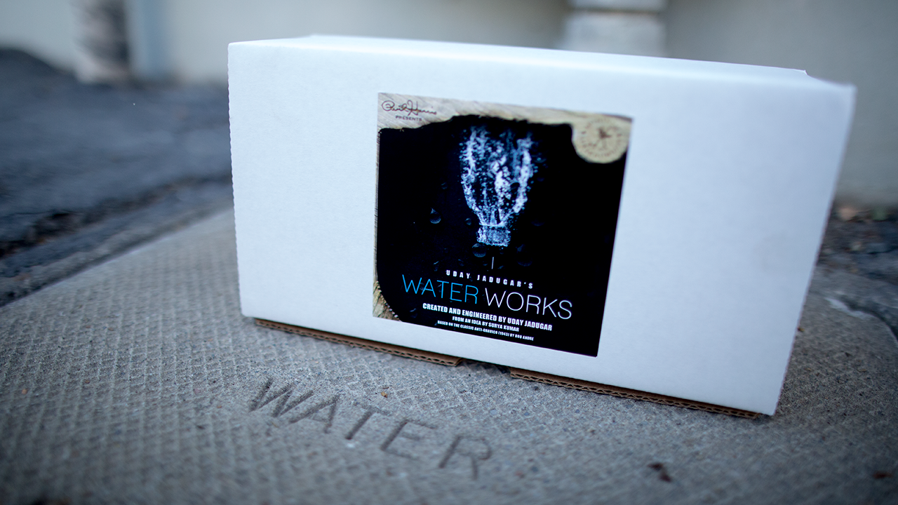 Paul Harris Presents Water Works (Gimmicks and Online Instructions) by Uday Jadugar & Paul Harris – Trick - magic tricks