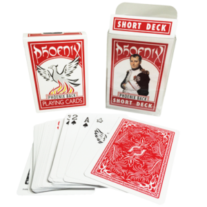 Phoenix Short Deck Red (Casino Quality) by Card-Shark – Trick - magic tricks