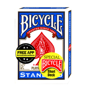 Bicycle Short Deck (Blue) by US Playing Card Co. - magic tricks