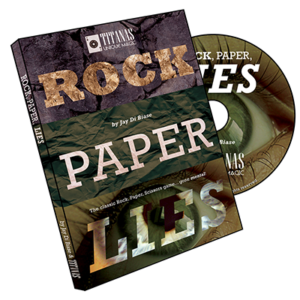 Rock, Paper,Lies by Jay Di Biase and Titanas Magic Productions – DVD - magic tricks