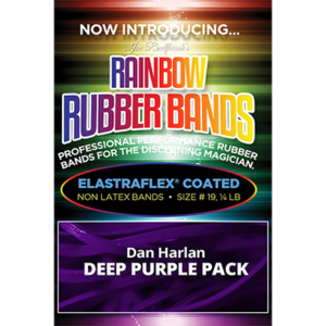 Joe Rindfleisch’s Rainbow Rubber Bands (Dan Harlan – Deep Purple ) by Joe Rindfleisch – Trick - magic tricks