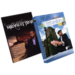 Eric Jones Set: Mirage et Trois and Extension of Me (includes Karate Coin) by Eric Jones and Kozmomagic – DVD - magic tricks