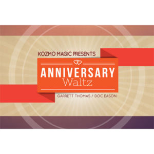 Anniversary Waltz (Special Cards and Online Instructions) by Garrett Thomas and Doc Eason – Trick - magic tricks