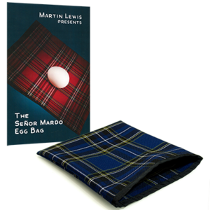 Senor Mardo Egg-Bag (Blue) by Martin Lewis – Trick - magic tricks