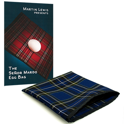 Senor Mardo Egg-Bag (Blue) by Martin Lewis – Trick - magic tricks
