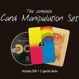 The Complete Card Manipulation Set  (DVD plus 2 special decks) by Vernet – Trick - magic tricks