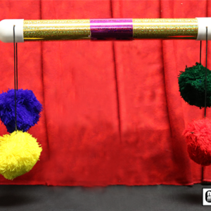 Super Pom Pom Stick (Glitter) by Mr. Magic – Trick - magic tricks