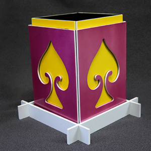 Square Circle Folded (Plastic) by Mr. Magic - magic tricks