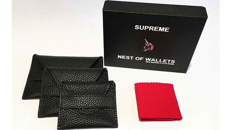 Supreme Nest of Wallets (AKA Nest of Wallets V2) by Nick Einhorn and Alan Wong – Trick - magic tricks