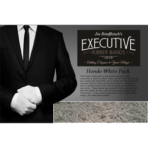 Joe Rindfleisch’s Executive Rubber Bands (Hondo – White Pack) by Joe Rindfleisch – Trick - magic tricks