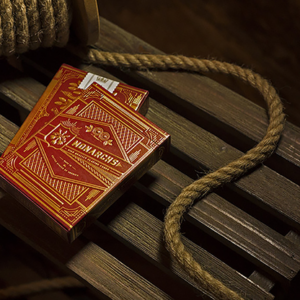 Monarch Playing Cards (Red) by theory11 - magic tricks