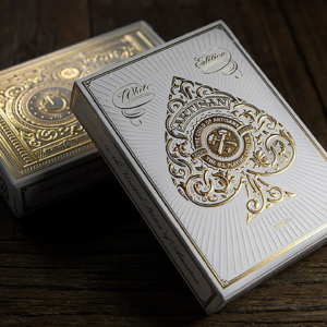 Artisan Playing Cards (White) by theory11 - magic tricks