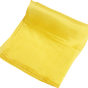Silk 18 inch (Yellow) Magic by Gosh - magic tricks