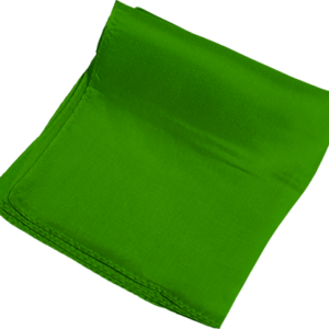 Silk 24 inch (Green) Magic by Gosh – Trick - magic tricks