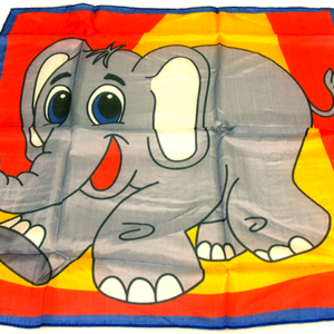 Silk 18 inch Elephant from David Ginn and Magic by Gosh – Trick - magic tricks