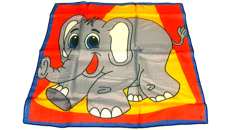 Silk 18 inch Elephant from David Ginn and Magic by Gosh – Trick - magic tricks