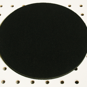 Round Spotlight Pad (Black) by Ronjo Magic - magic tricks