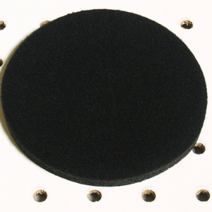 Round Mini Mat (Black) by Ronjo Magic - magic tricks