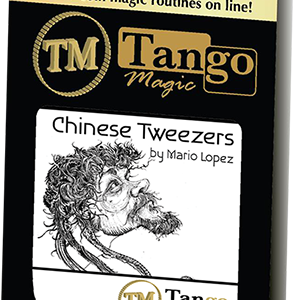 Chinese Tweezers by Mario Lopez and Tango Magic (V0018) - magic tricks