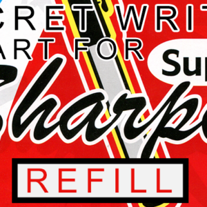 Secret Writer Part for Super Sharpie (Refill) by Magic Smith – Trick - magic tricks