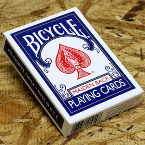 Bicycle Maiden Back (Blue) by US Playing Card Co - magic tricks