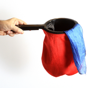 Change Bag Velvet REPEAT WITH ZIPPER (Red) by Bazar de Magia – Tricks - magic tricks