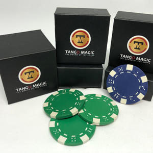 Ambitious Chip (PK004) (Gimmick and Online Instructions) by Tango Magic – Trick - magic tricks