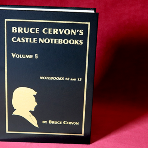 Bruce Cervon Castle Notebook, Vol. 5 – Book - magic tricks
