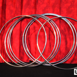12 inch Linking Rings SS (8 Rings) by Mr. Magic – Trick - magic tricks