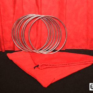 8″ Linking Rings SS (7 Rings) by Mr. Magic – Trick - magic tricks