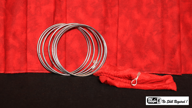 5″ Linking Rings SS (7 Rings) by Mr. Magic – Trick - magic tricks