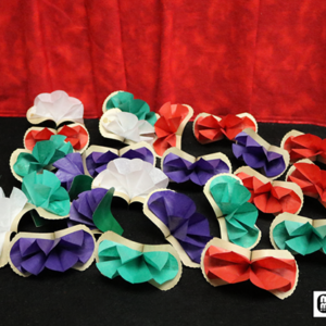 Flower from Finger Tips Paper (25) by Mr. Magic – Trick - magic tricks