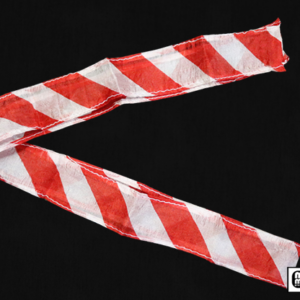Thumb Tip Streamer Zebra 3′ (Red and White) by Mr. Magic – Trick - magic tricks