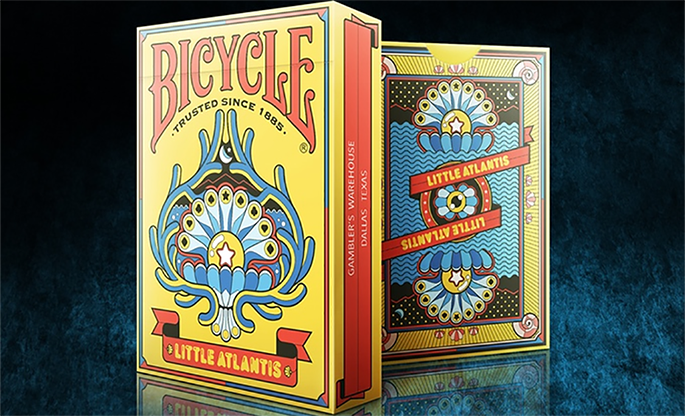 Bicycle Little Atlantis Day Playing Cards - magic tricks