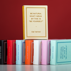 Magic Notebook Deck – Limited Edition (Champagne) by The Bocopo Playing Card Company - magic tricks