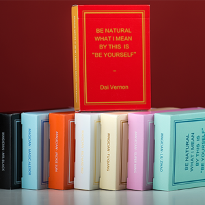 Magic Notebook Deck – Limited Edition (Red) by The Bocopo Playing Card Company - magic tricks