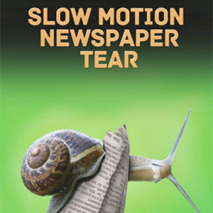 Nick Lewin’s Ultimate Slow Motion Newspaper Tear – DVD - magic tricks