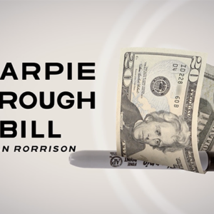 Sharpie Through Bill by Alan Rorrison and SansMinds – DVD - magic tricks