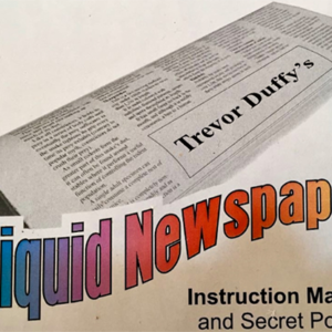 Liquid Newspaper by Trevor Duffy – Trick - magic tricks