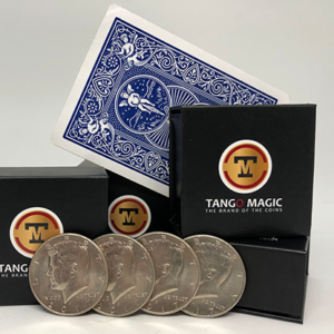 Autho 4 Half Dollar (D0178) (Gimmicks and Online Instructions) by Tango – Trick - magic tricks